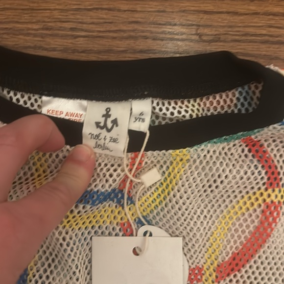 Noe & Zoe Mesh Olympic Cover Up - New with tags - Size 6 - Picture 3 of 6